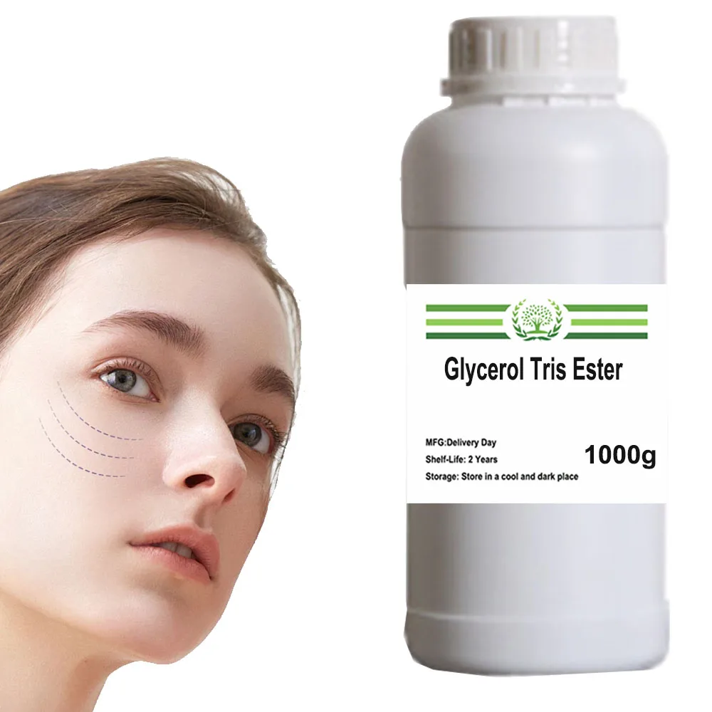 Solvant émulsifiant de Glycérol Tris (acide domylcaproïque), produit cosmétique, démaqucorporelle, matières premières