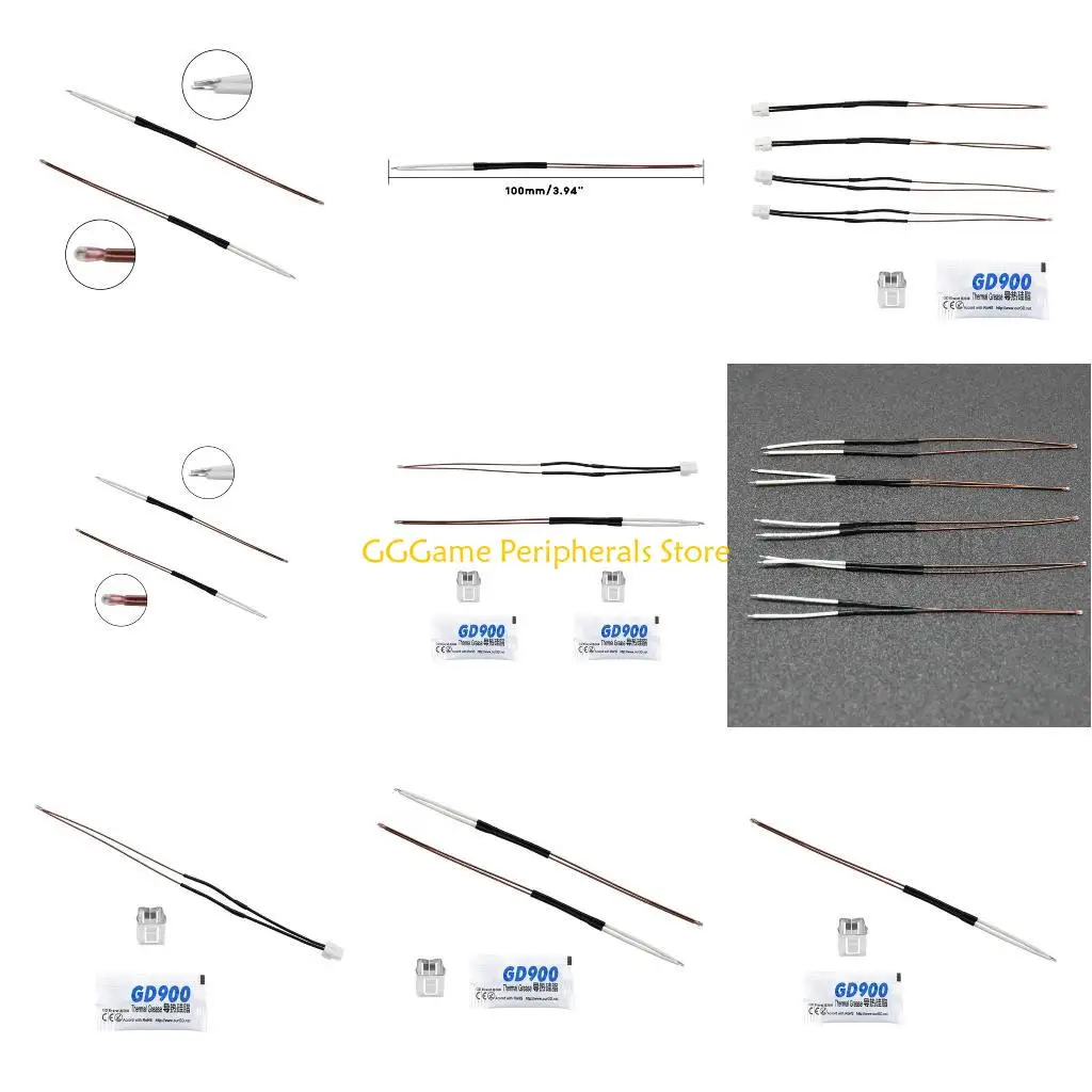 

U55B NTC100K P1P Series Thermistor High Temperature 300℃ for Heater Block