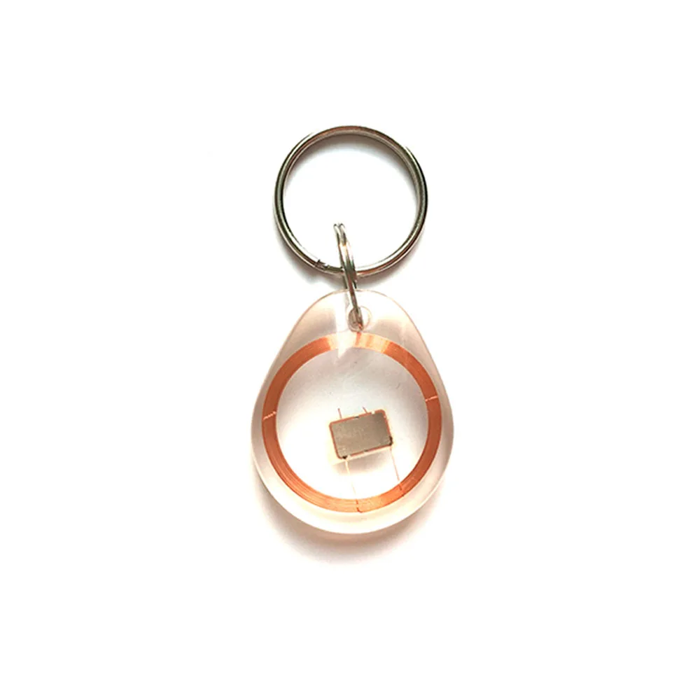 10PCS transparent 13.56MHz Gen2 CUID Rewritable Android App MCT Modify UID Changeable NFC 1K S50 Keyfobs Token Tags Block 0 Writ