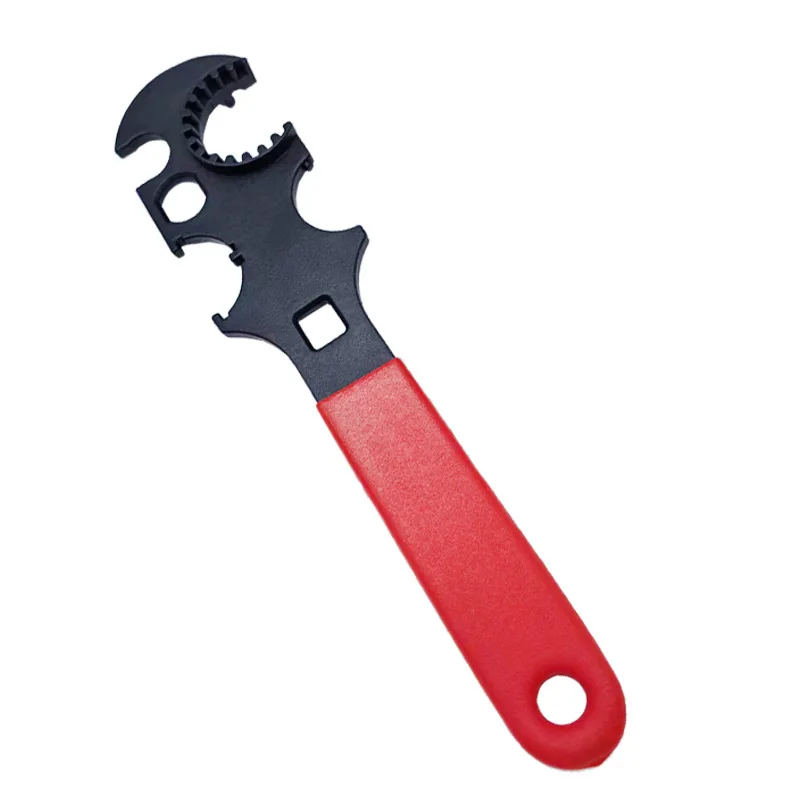 

Red Rubber Sleeve Combination Wrench Removal Tool Outdoor High Hardness Belt Case Multi-function Wrench