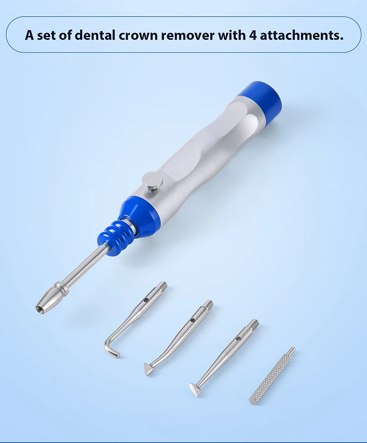 AZDENT Dental Crown Remover Kit, automatisch verstellbar, 4 Schichten, Kronzähne, Wiederherstellungswerkzeug, Zahnärzte, Zahnmedizin-Instrument – Detail 5