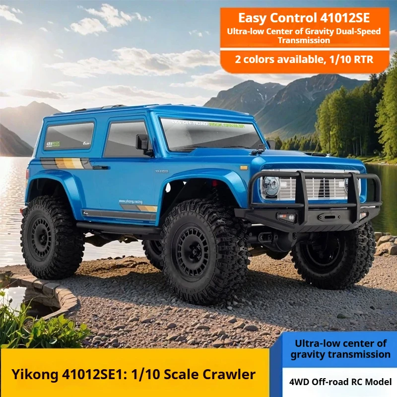 

Yk41012 Se 1:10 Remote Control Electric Four-Wheel Drive Climbing Off-Road Vehicle Brushless Brushed Differential Lock Model