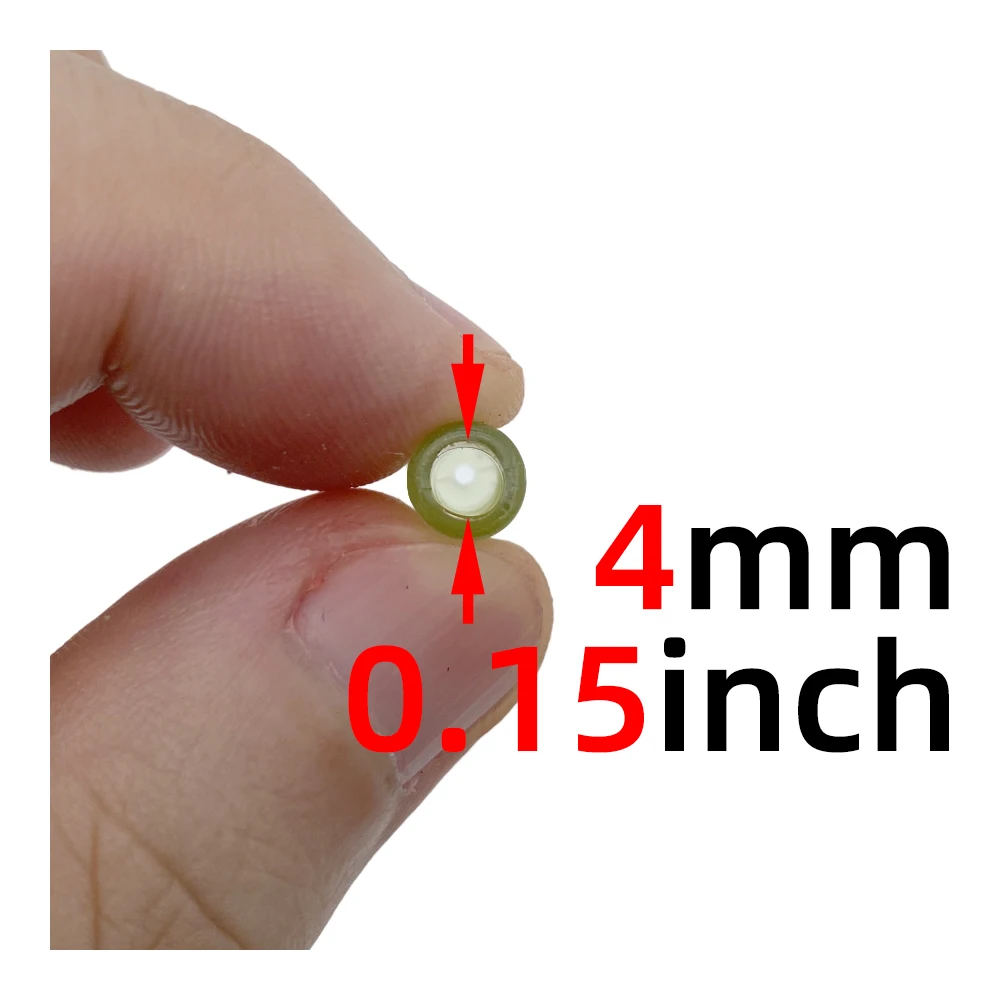 50Pcs Big Fish Anti-Tangle Beans Figure 8 Ring Protective Cover Accessories Silicone Anti-Tangle Tube Carp Fishing Accessories