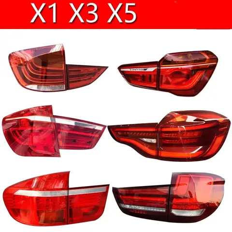 Eosuns Led 후방 조명 + 브레이크 라이트 + 방향 지시등 Bmw 7 시리즈 X1 X3 2010-2020 용 후방 범퍼 라이트 리플렉터