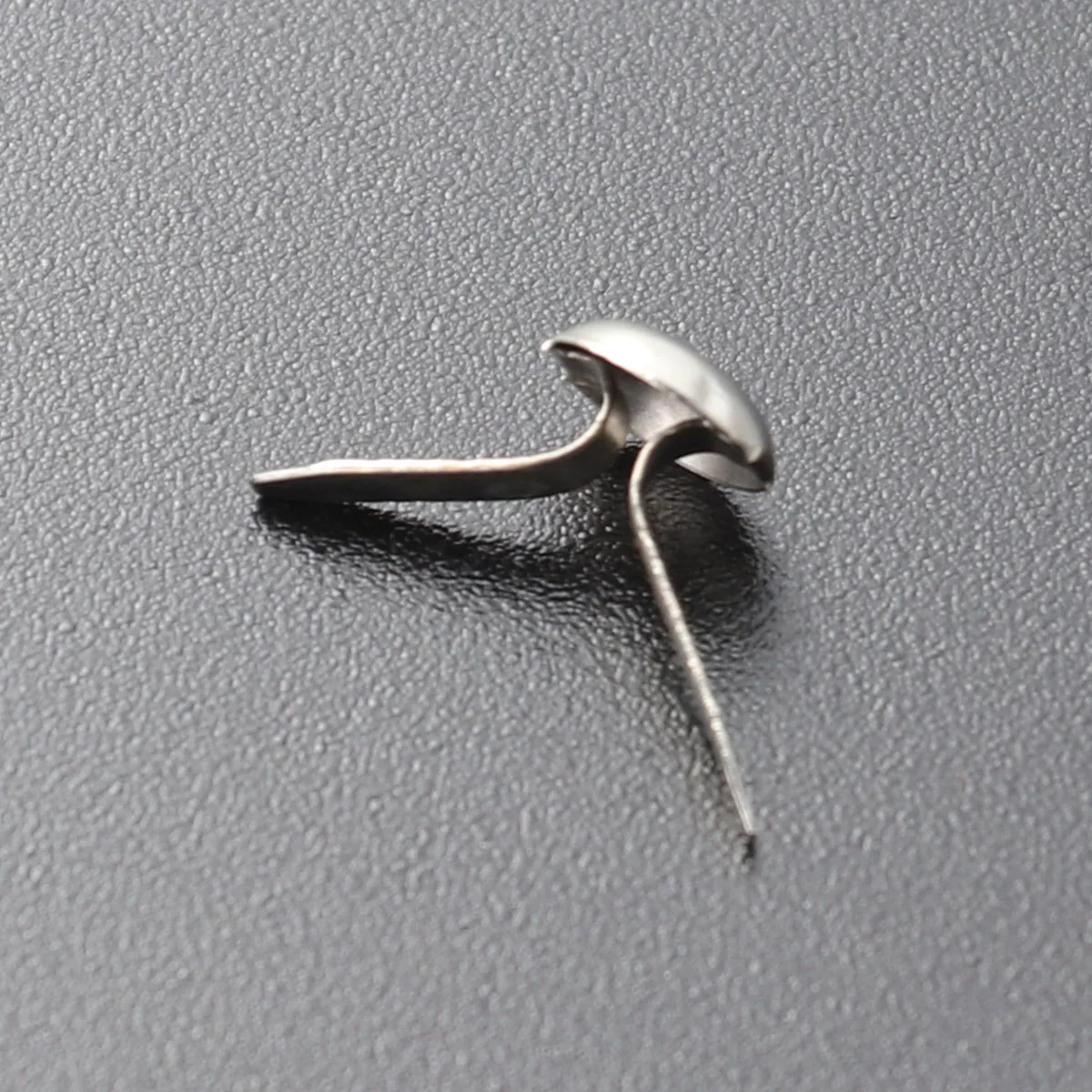 

100Pcs Pastel Colored Mini Brads 5.5x11mm Rounded Two Prong Design Sturdy Metal Craft Pins for Journaling Cards and Decorative