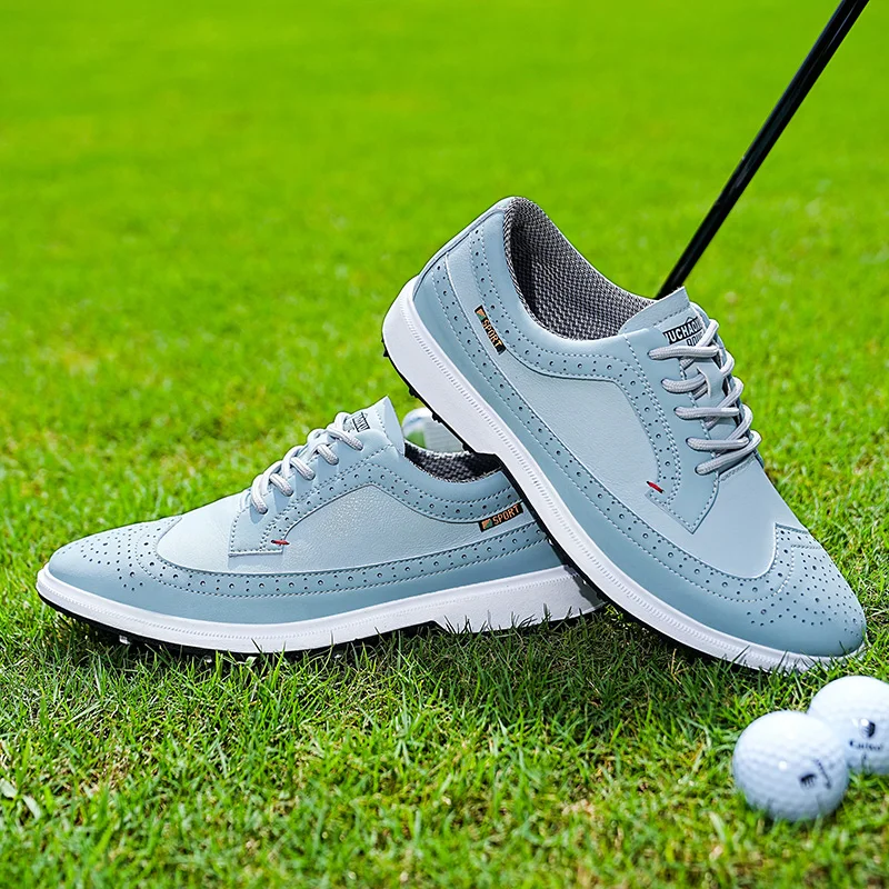 

2026 New Luxury Golf Shoes Men Professional Golf Sneakers Male Walking Footwears For Golfers