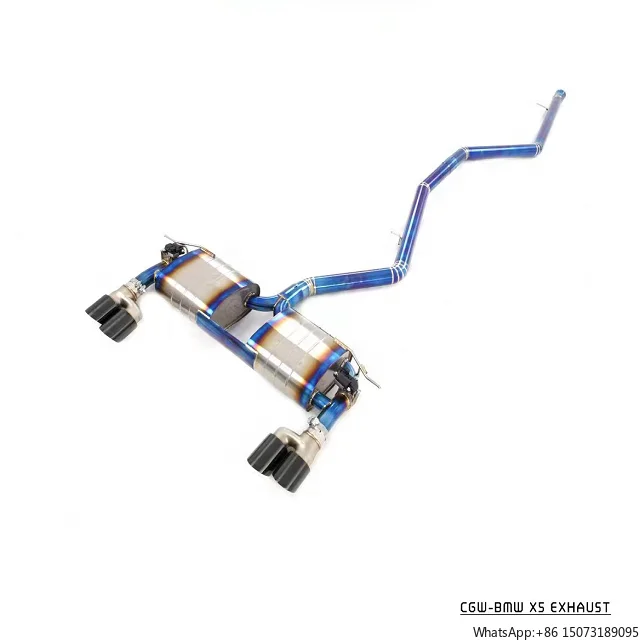 

Growling Sound Titanium Exhaust Muffler Catback for X5 F15 X5M Style