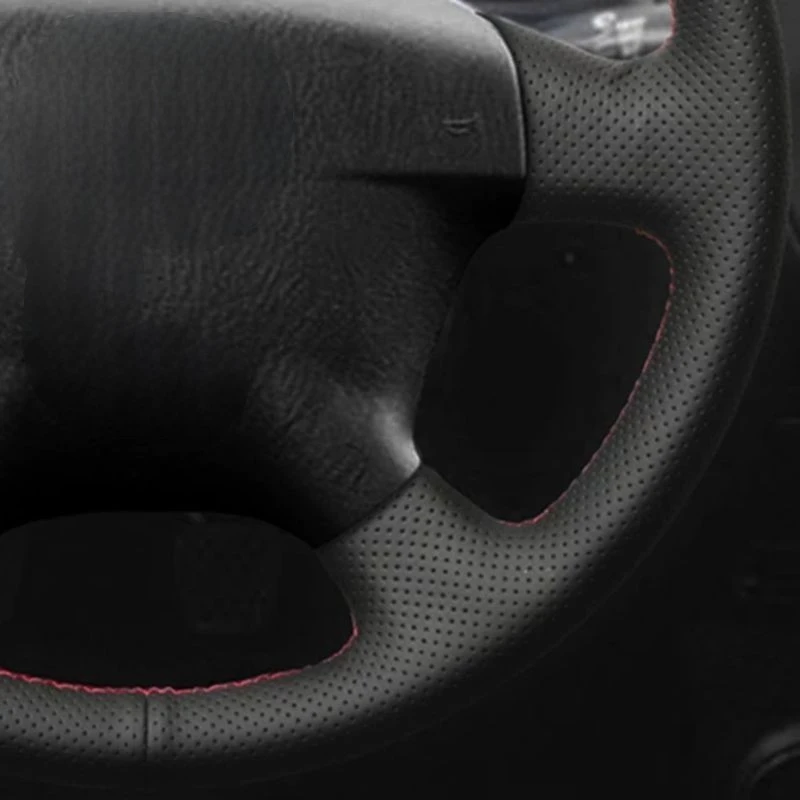 Steering Wheel Cover Black Artificial Leather Car Steering Wheel Covers For Honda Civic 2000-2005 Civic Hybrid 2003 Stream 2001