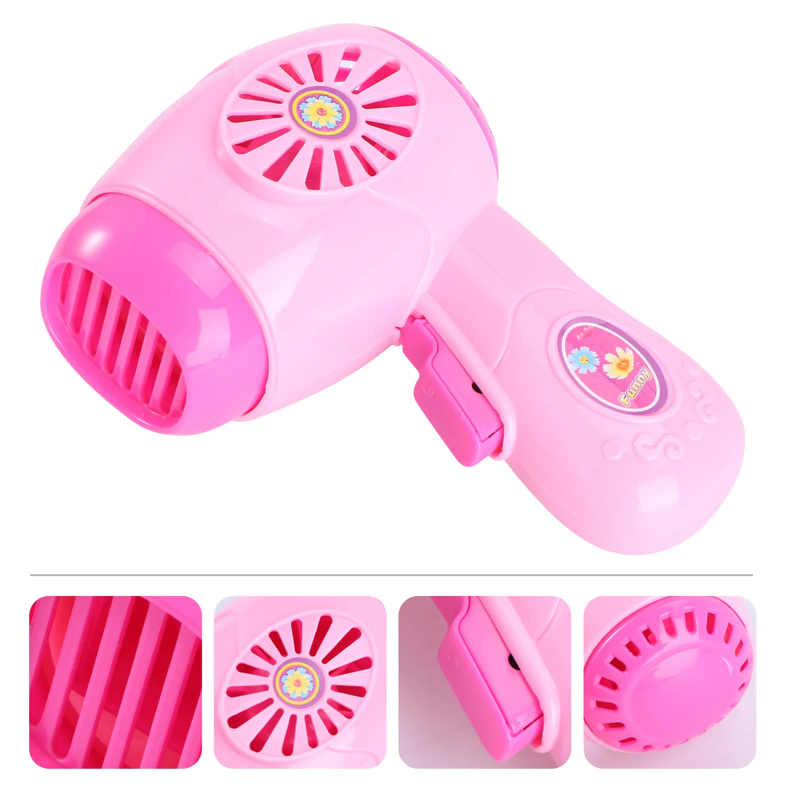 Sèche-cheveux électrique l'inventaire pour enfants, jouets de simulation, appareil ménager, accessoire de maison de jeu, modèle pour enfants