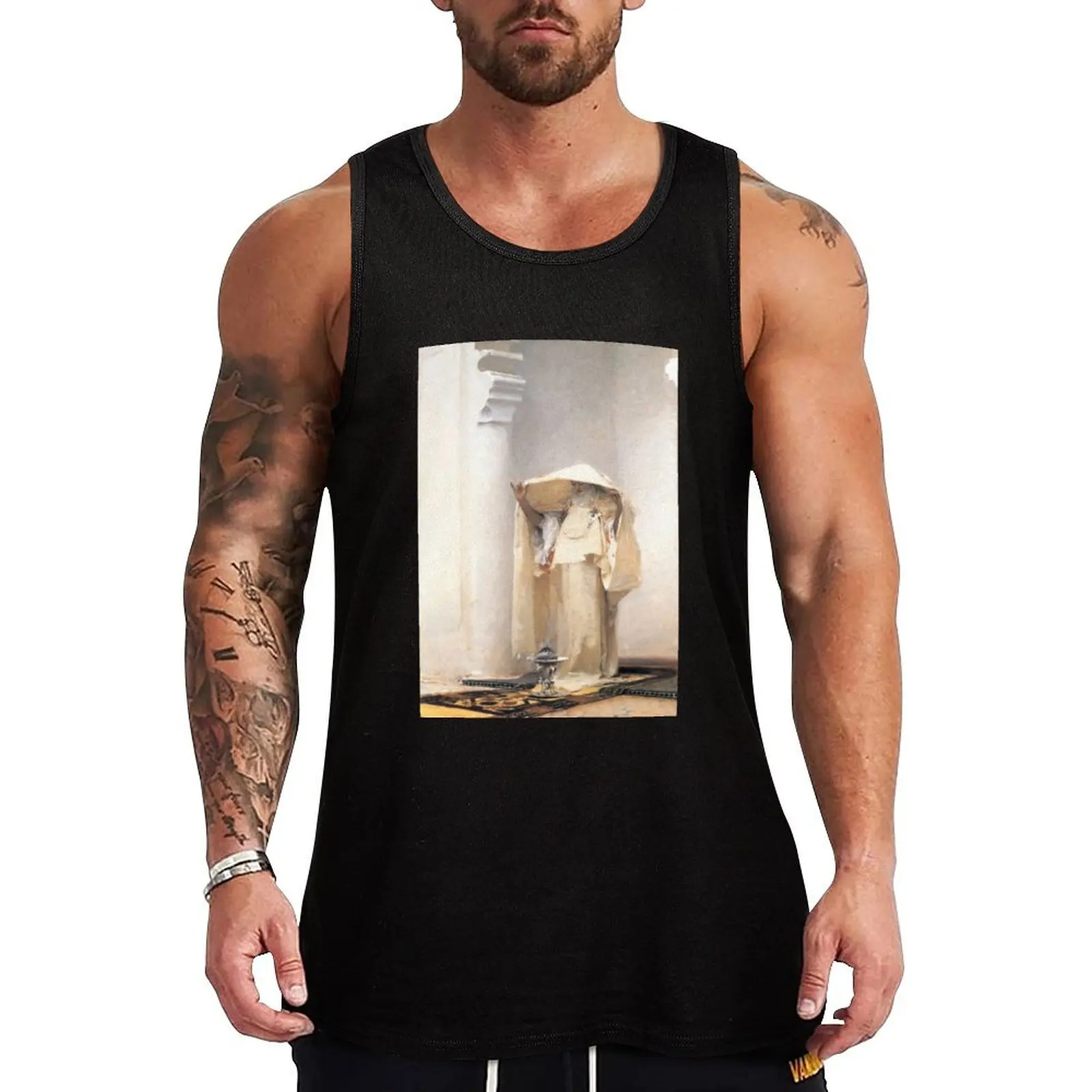 Fumée d'Ambre Gris - Smoke of Ambergris de John Singer Sargent, Camiseta sin mangas, Camiseta sin mangas de moda urbana, Prenda sin mangas urbana