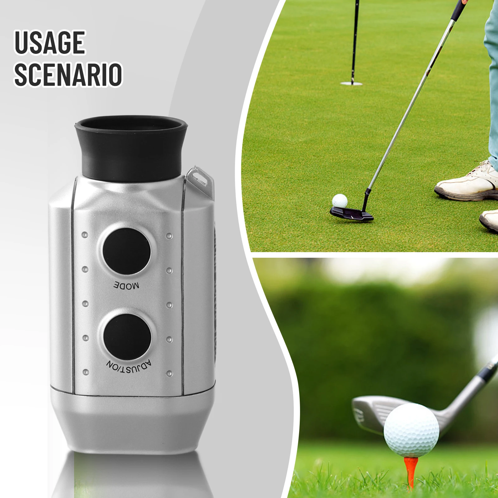 

Дальномер для гольфа с цифровым дисплеем Монокулярные телескопы 7x18 Садовое тестовое расстояние 930 ярдов Простая в использовании функция