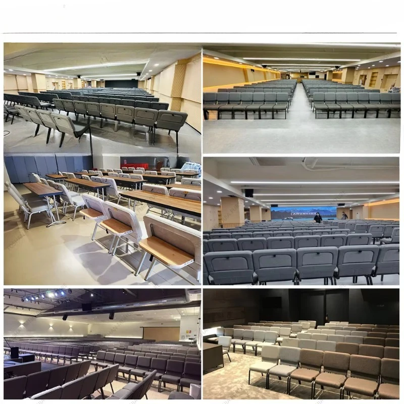 Comfortable Church Worship and Sermon Chairs Wholesale Church Theatre Furniture view 6