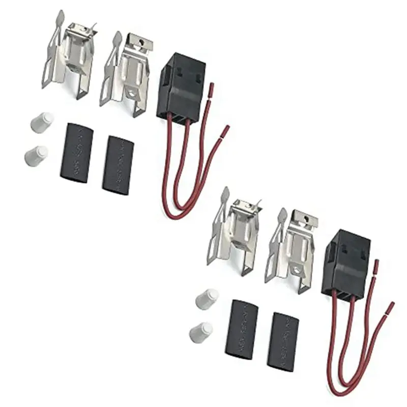 A01M-2 Pack Accessories Burner Receptacle Kit Burner Socket Kit ERR117 Range Kitchen Fits