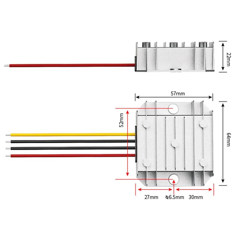 12V to 42V1A DC booster transformer 24V to 42V2A Power converter 9V-40V booster 42V transformer booster module