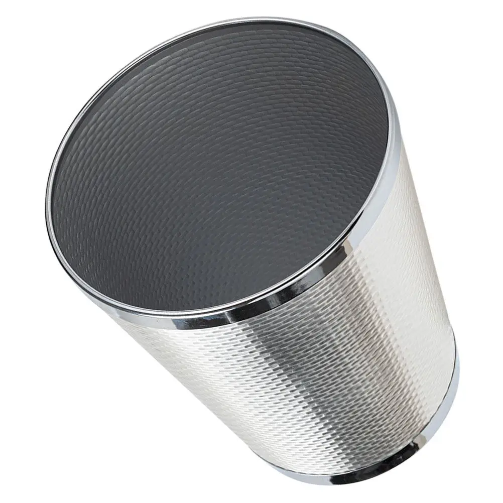 

Элегантная металлическая урна для мусора: простой дизайн, для дома, офиса, спальни, ванной, кухни, для сортировки отходов