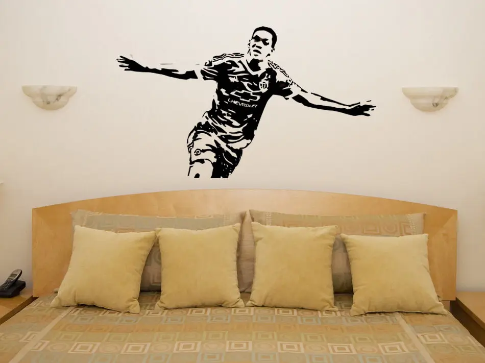 

Anthony Martial Joshua King Football Player Decal Wall Art Sticker Picture Decor