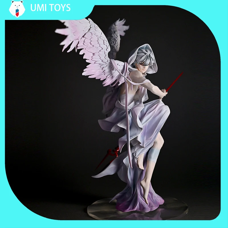 

28cm Nagisa Kaworu Anime Figure White Angel High Quality Action Figure Statue Figurine Model Doll Collection Ornament Toys Gift
