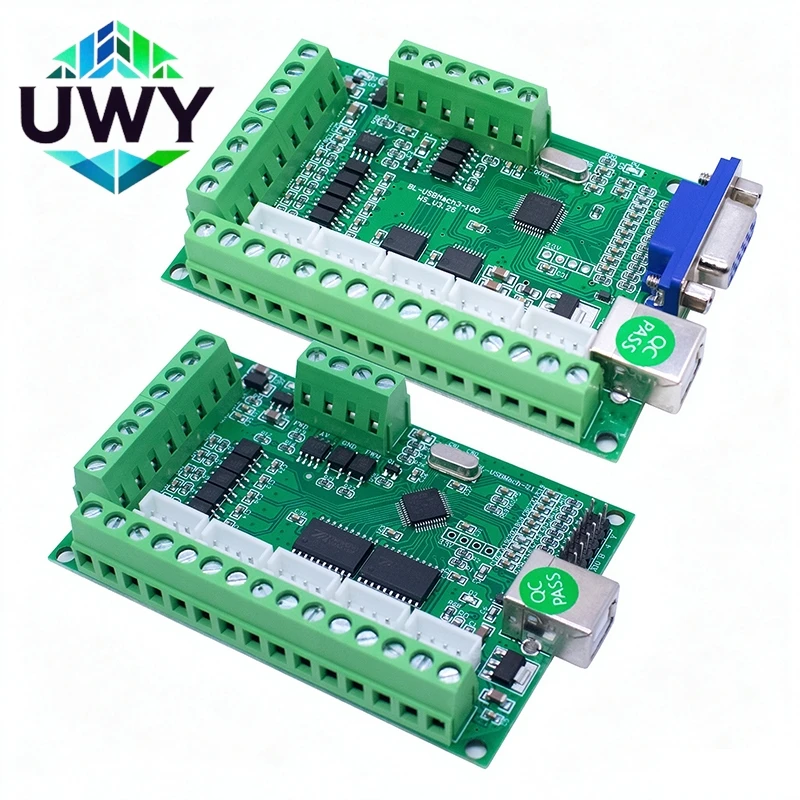 MACH3 5-Axis Engraving Machine Mainboard CNC Breakout Board USB Interface Stepper Motor Driver Controller For Engraver