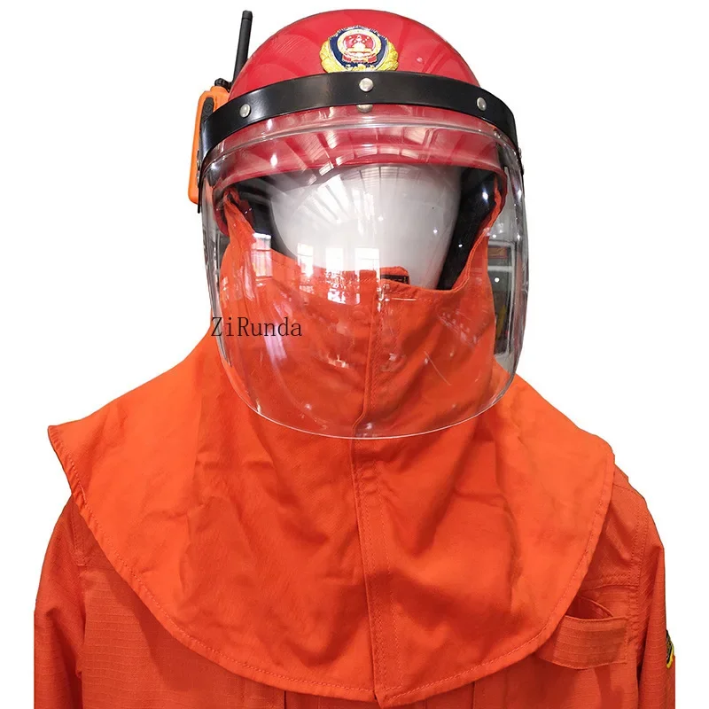*Fire rescue intelligent fire hat Forest fire intercom helmet Integrated communication helmet