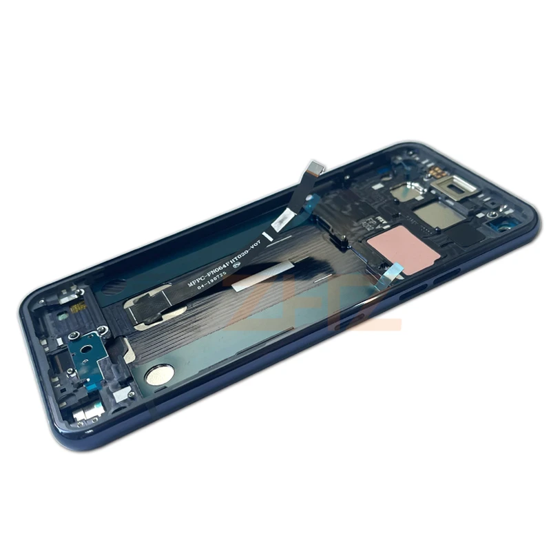 For LG Q70 LCD Display Touch Screen Digitizer Assembly LMQ620 Display With Frame Replacement Repair Parts 6.4\