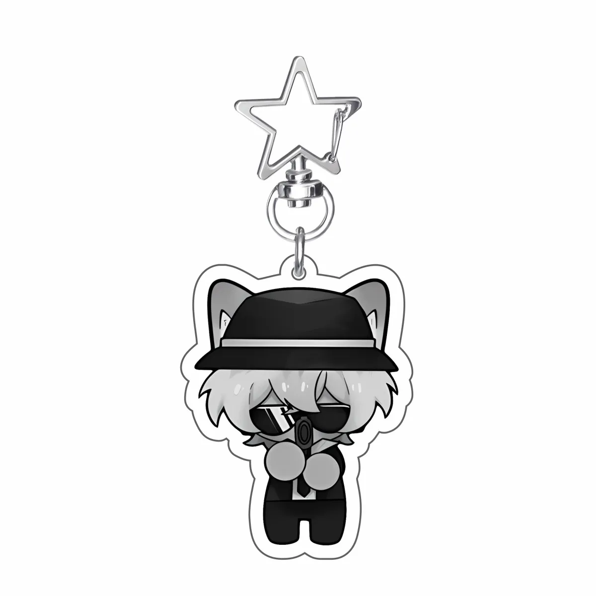 الاكريليك Forsaken الساخن لعبة ضيف 1337 Noob Shedletsky جون دو c00lkidd إليوت تشيبي قلادة كيرينغ الألعاب سلاسل المفاتيح الهدايا #5