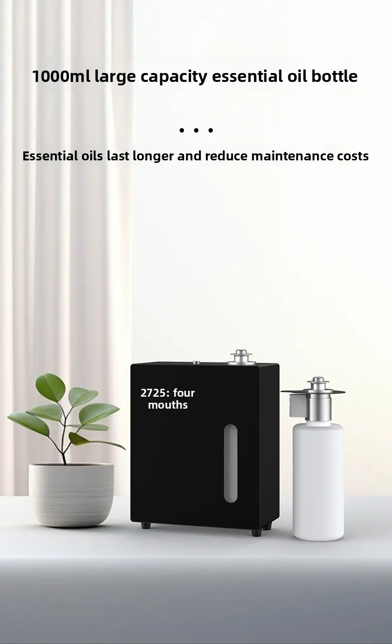 2500m³ Large Capacity Aroma Diffuser for KTV/Club/Hotel Lobby - Automatic Air Freshener with Regular Fragrance, Commercial Grade