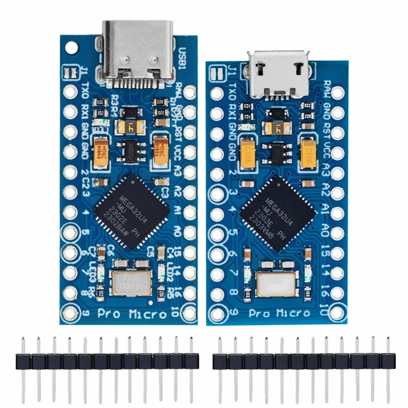 Atmega32u4r-マイクロマイクロマイクロコントローラ開発ボード,USB,更新プログラム,5v,16m