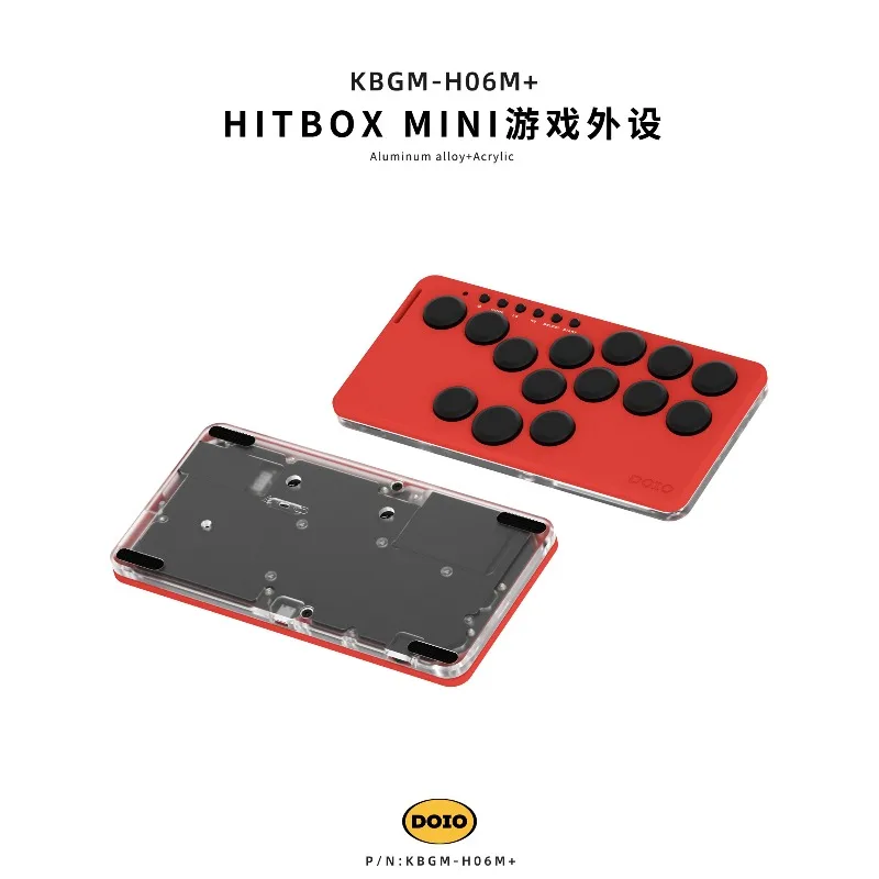 DOIO KBGM-H06M+ Portable Gaming Keyboard Upgradeable Wireless