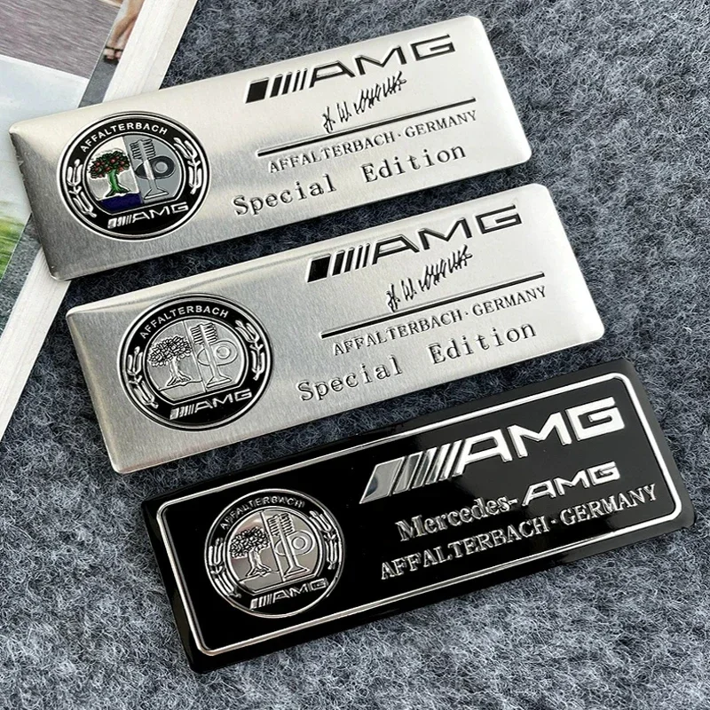 

Металлическая наклейка-эмблема AMG 80x30 мм для автомобилей Mercedes-Benz W203 W204 W205 W210 W211 W212 W463 W464 W164 W176 CLA CLS GLA, декоративная.