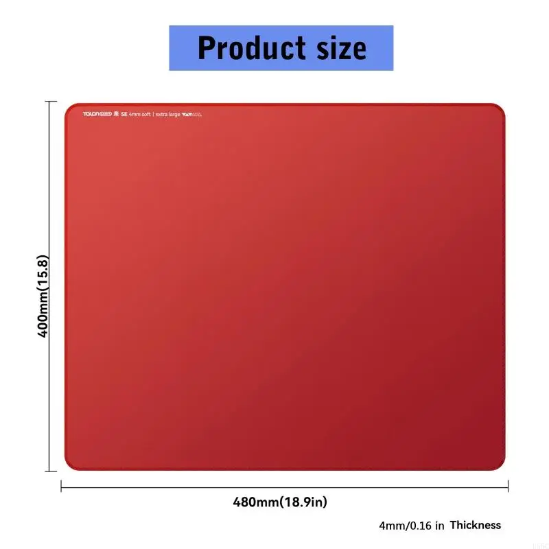 

U55C Esports Game Game Mouseepad Rubber Base Base Mouse Pad для улучшения точности мыши