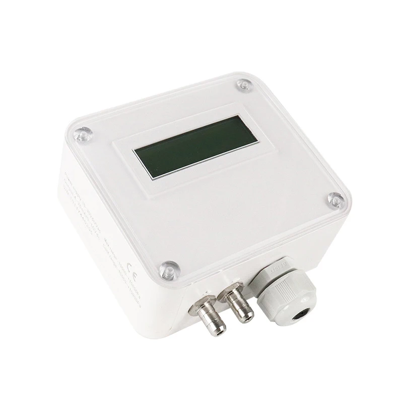 Digital Display Differential Pressure Sensor Micro Differential Pressure Transmitter 4-20mA Air Pressure/Negative Pressure
