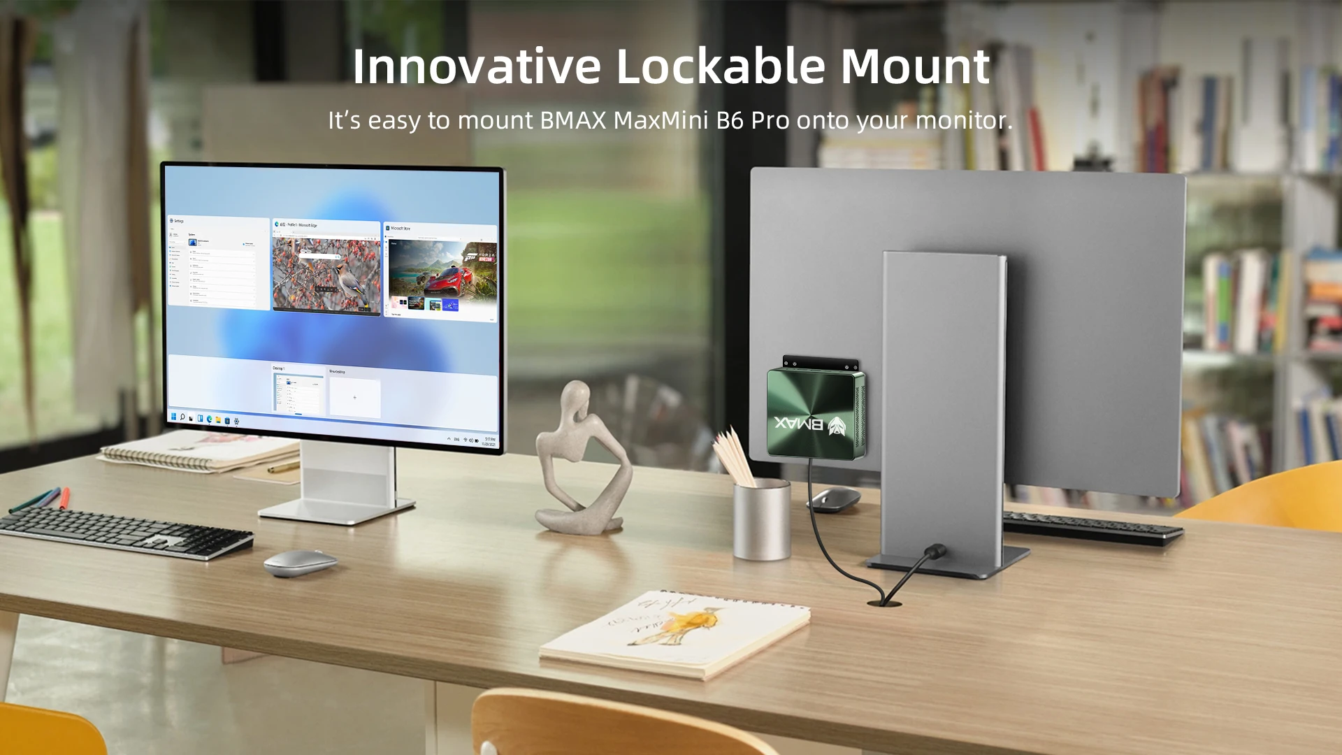 Bmax B6 Pro/Power Mini Pc Intel Core I5-1030Ng7/I7-1060Ng7 16Gb Ram 512Gb 1Tb Ssd Wifi Bluetooth 4K Windows 11 Mini Pc