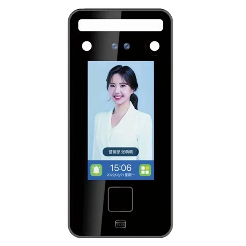 

【HOME TOOLS】Access Control Machine Wall Mount Dynamic Facial Recognition Attendance Andaccess 2000 Face For Security Protection