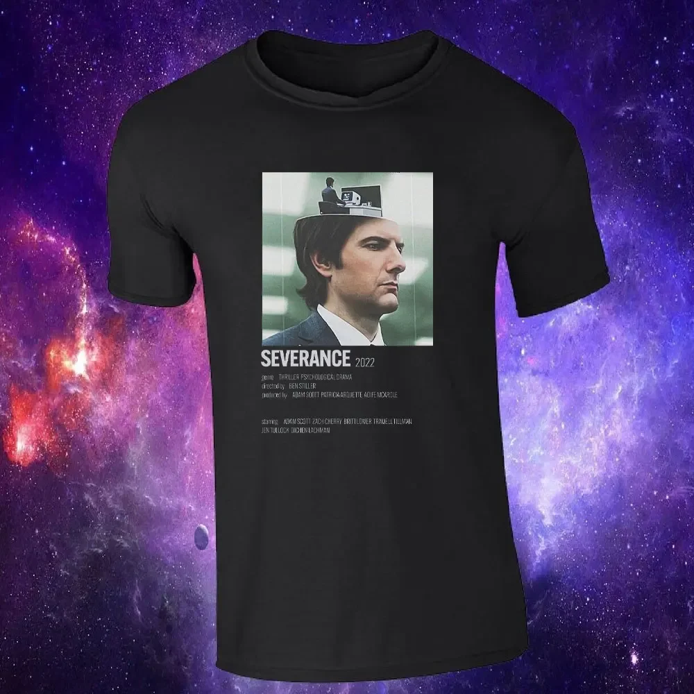 العمل غامض ومهم لومون سيفيرانس برنامج تلفزيوني الكبار تي شيرت كامل سلسلة المشجعين Harajuku الجرافيك تي شيرت القطن المحملة