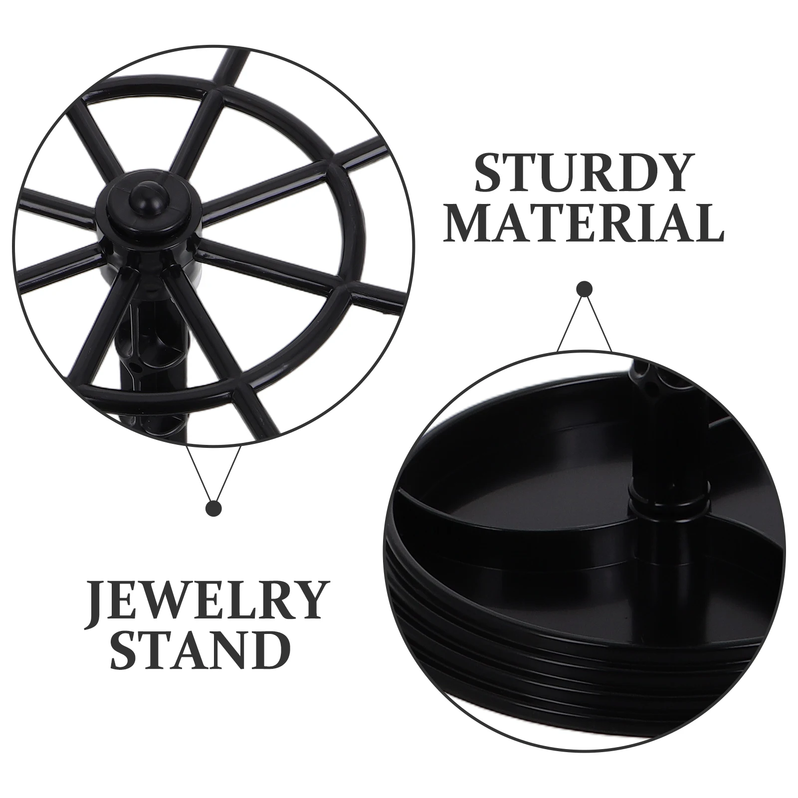 

2Pcs Jewelry Rack Keychain ganizer Rotating Earring Display St Bracelet Holder Desk Jewelry Keychain Holder Item