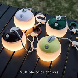 Camping Light With Hook 4 Mode Adjustable LED Tent Light Portable Outdoor Lantern Rechargeable LED Tent Lantern For Fishing Camp