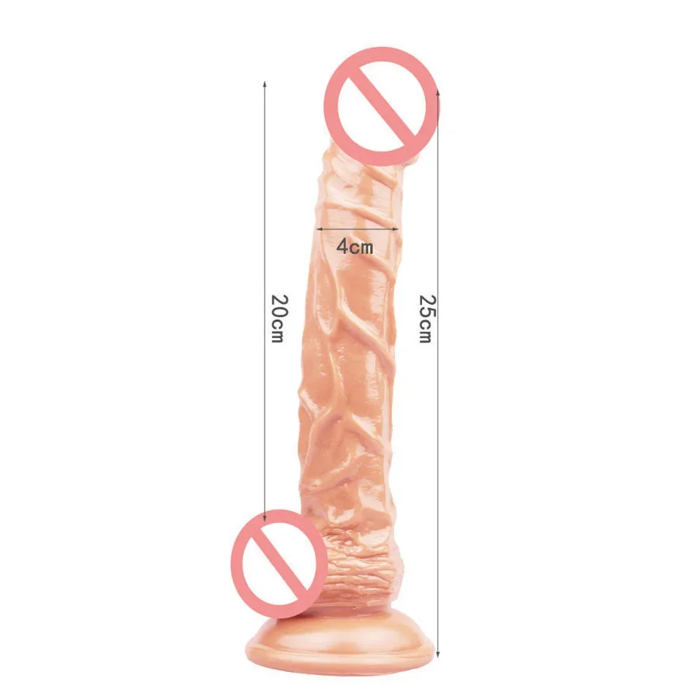 Female Realistic dildo Penis Large Suction Cup Masturbation Appliance Female Masturbator Phallus Adult Sex Toy Products