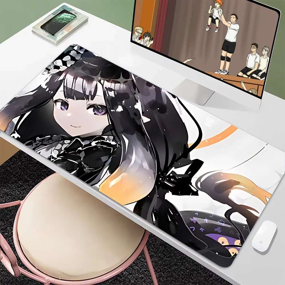 Anime Hololive Ninomae Ina Nis Mousepad New Arrivals Large Gaming Mousepad L XL XXL Gamer Mouse Pad Size For Keyboards Mat