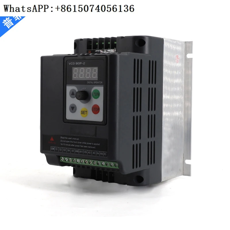 

Inverter single-phase 220V three-phase 380V motor speed regulator 0.4/0.75/1.5/2.2/4/5.5/7.5KW