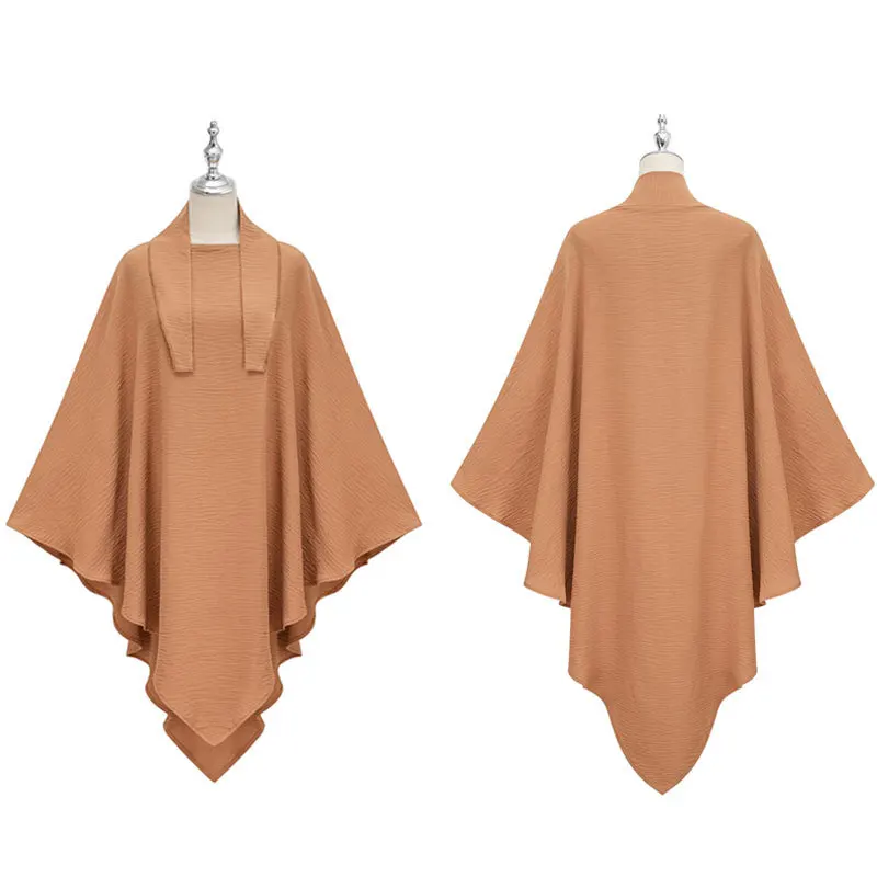

2026 Solid Color Headscarf Dubai Turkey Solid Color Large Headscarf Casual Cocktail 2026 Summer Dress Robe Vestido Women Elegant
