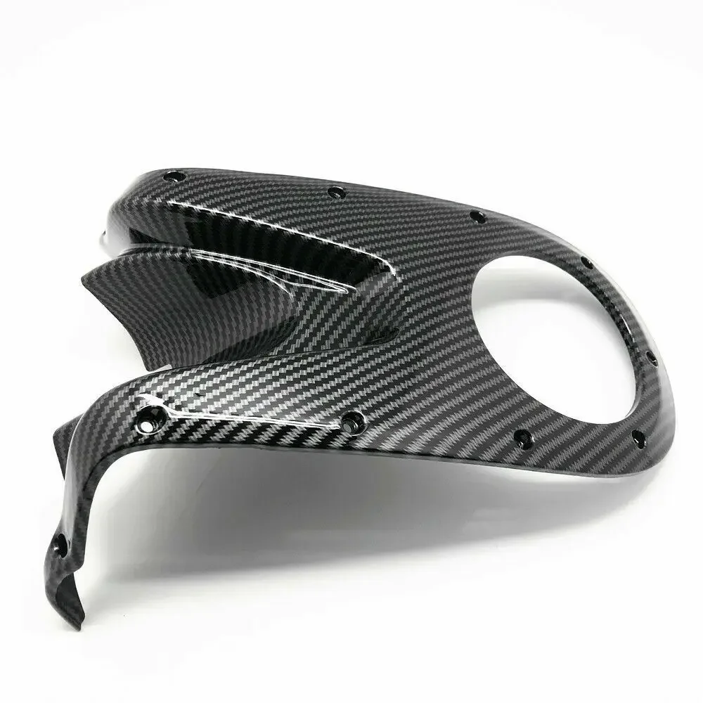 

For Ducati Monster 696 795 796 1100 1100S Hydro Dipped Carbon Fiber Finish Gas Tank Ignition Cover Guard