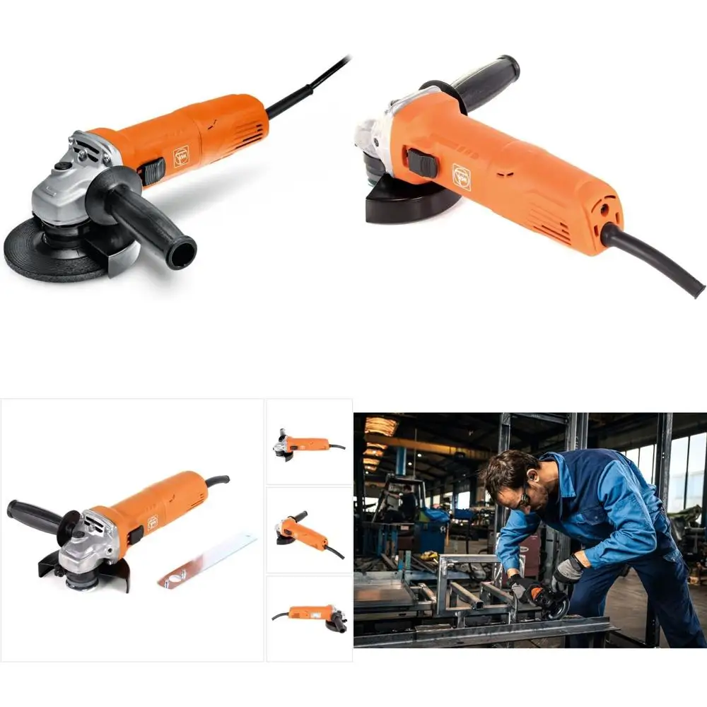 

4.5-Inch 230V Angle Grinder Heavy Duty Industrial Power Tool for Metal Cutting and Grinding
