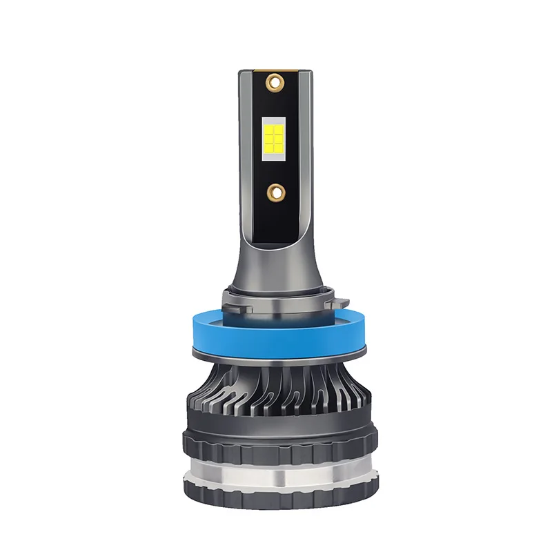 Car Super Bright Led Headlight Golden Light Front Fog Light H11 Modified H3H8 Anti-fog Lime White Light Three Colors