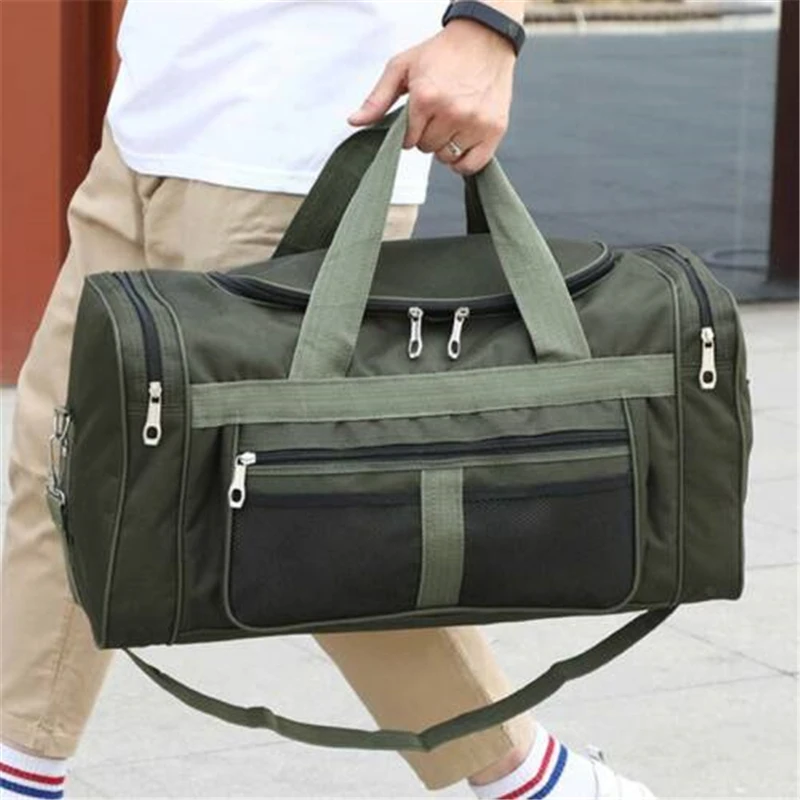 

2025 NewWaterproof Men Travel Bags Hand Luggage Big Bag Business Large Capacity Weekend Duffle Fitness