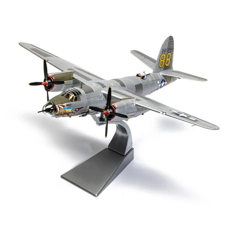 

AA29502 1/72 Martin B-26C-45-MO 42-107752 / BN 88 «Miss Arkansas» USAAF 12 ВВС 1944 Модель самолета из статического сплава