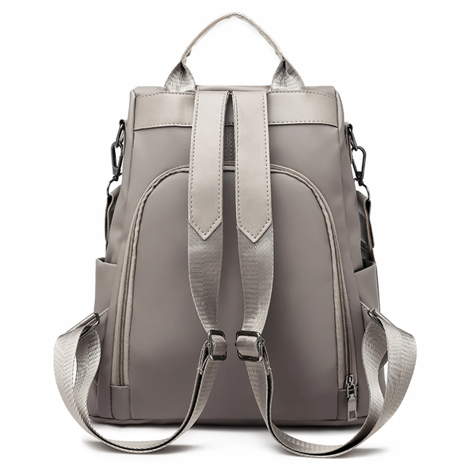 Zaini moda stile coreano Zaino da viaggio antifurto in tela Oxford Borsa a tracolla doppia casual per donna uomo