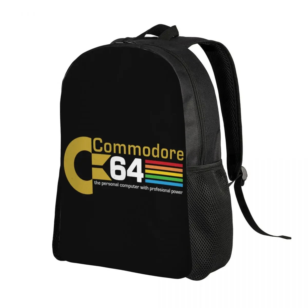 Retro Commodore 64 Travel Backpack Men Women School Computer Bookbag College Student Daypack Bags