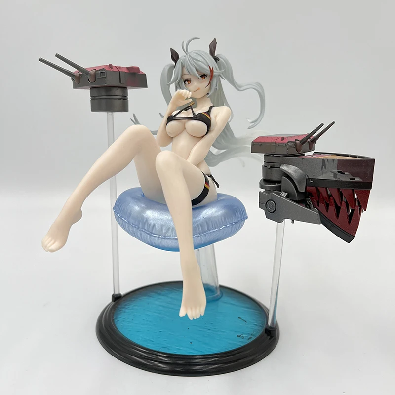 21cm Azur Lane Prinz Eugen Unfading Smile Sexy Anime Girl Figure Azur Lane St Louis Action Figure Collectible Model Doll Toys