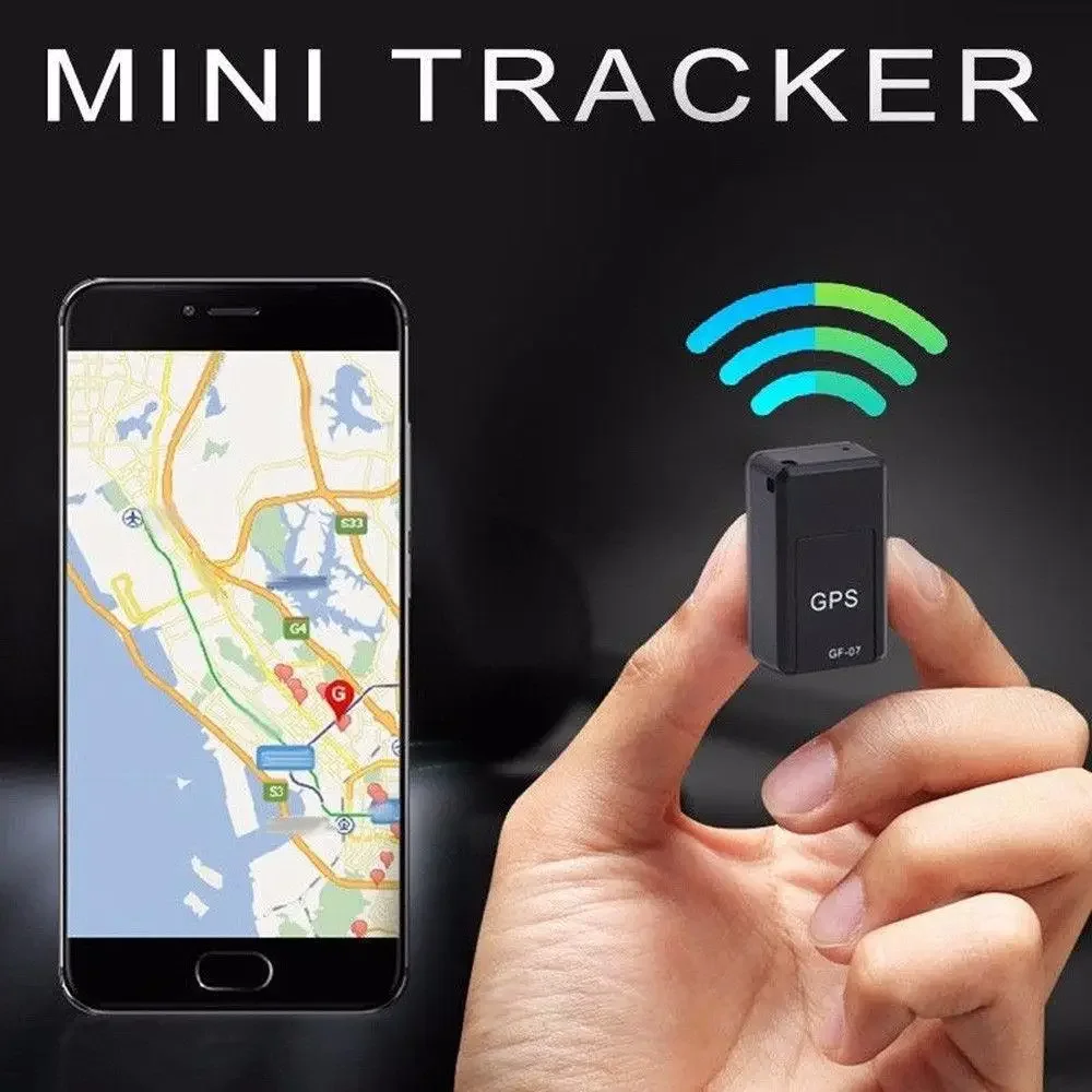 Rastreador GPS sem fio inteligente para criança, localizador de carro mini, controle do aplicativo, tempo real, dispositivo posicionador anti-perdido