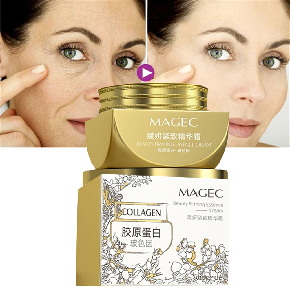 Instant Anti Wrinkle Cream Korean Face Cream Facial Whitening Cream Moisturizing Fades Fine Lines Lifting Firming Brighten Skin